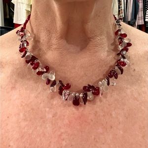 Swarovski Red Crystal necklace